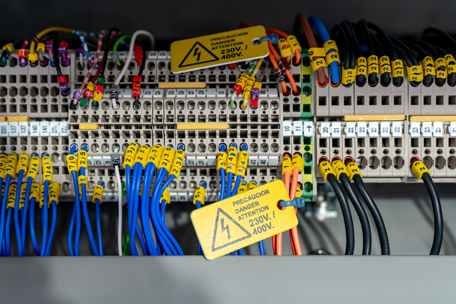 Tablero eléctrico industrial